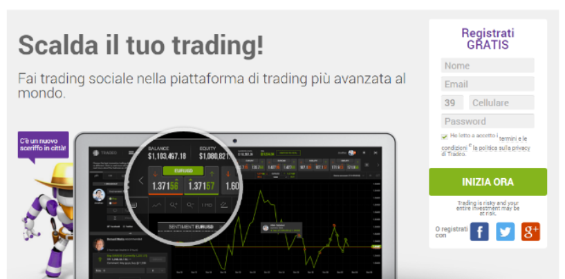 Tradeo Social Trading CFD e Forex: opinioni e recensioni