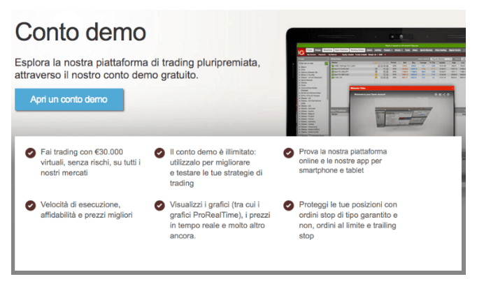 IG -conto demo