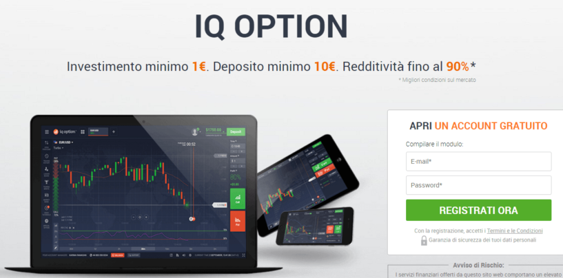 IQ Option: recensioni demo account e opinioni 2018