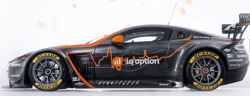 IQ Option aston martin