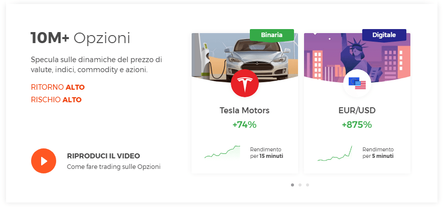 IQ Option trading opzioni