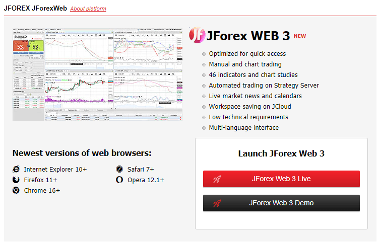 dukascopy piattaforma di trading jforex web
