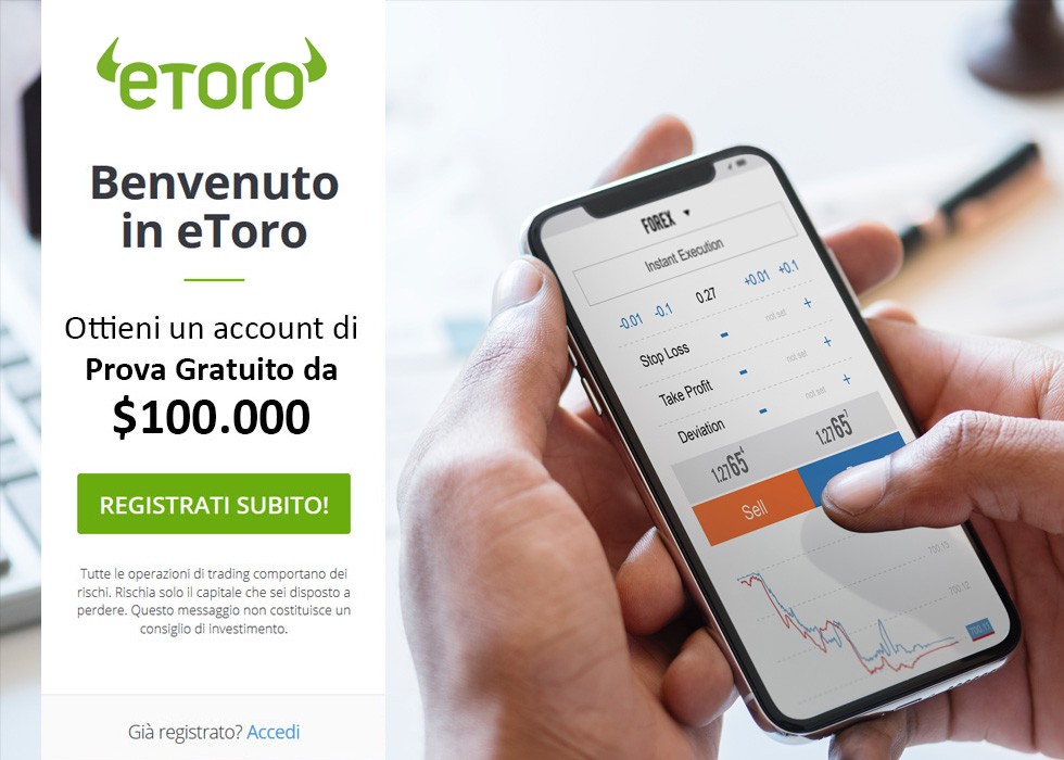 Investire in dollari con il broker eToro: come fare ?